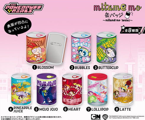 『パワーパフガールズ』mitamemo缶バッジ【BOX】